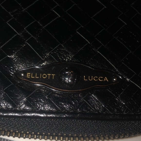 Elliott Lucca black Wigan genuine leather wallet / mobile & card case - Picture 4 of 8